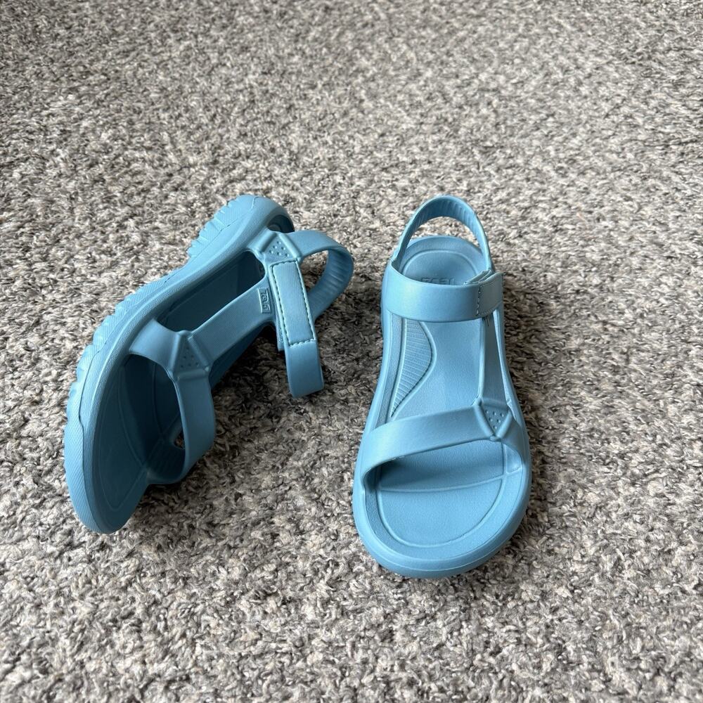 Teva Hurricane Drift Sandals Teal Blue Water Friendly EVA Womens Size 8